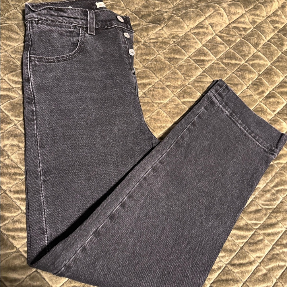 Levi’s Ribcage Straight Ankle Tailored High Rise Jeans
